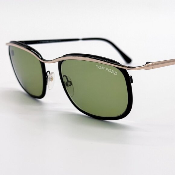 NEW TOM FORD SUNGLASSES MARCELLO TF419 05N BLACK UNISEX EYEWEAR FT0419/S 05N main image 6
